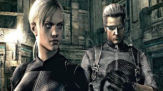 Resident Evil 5 - Jill & Wesker Boss Fight (4K 60FPS)