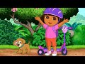 Dora Dog Perrito Races On Her Scooter To The Big River For Save Boots Dora The Explorer Season