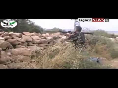 استهداف حاجز لقوات النظام بصاروخ  آر بي جي من قبل لواء سهام الحق في مدينة معرة النعمان في محافظة إدلب