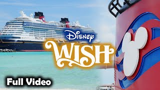 DISNEY WISH FULL VIDEO | Embarkation Day | Castaway Cay | Pirate Night | Disney Cruise Line Vlog