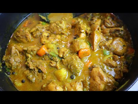 How to make Jamaican Style Curry Chicken | Watch This Video | Chicken Curry