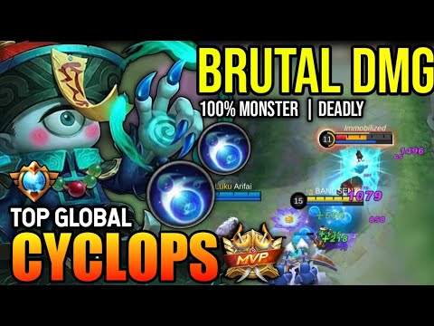 CYCLOPS BEST BUILD 2023 | TOP GLOBAL CYCLOPS GAMEPLAY | MOBILE LEGENDS✓