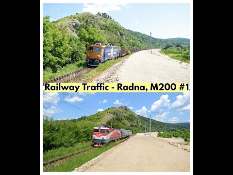 🟢 Trafic Feroviar | Railway Traffic - Radna, Cetatea Soimos - M200, #1