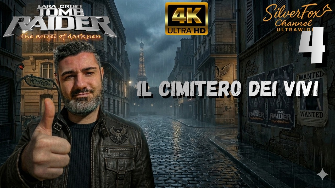 TOMB RAIDER ANGEL OF DARKNESS - 04 - CIMITERO SAN AICARD - GAMEPLAY ITA - WALKTHROUGH - ULTRAWIDE