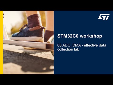 STM32C0 workshop - 06 ADC, DMA - effective data collection lab