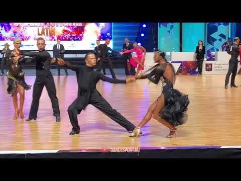 Artyom Liaskovsky - Ksenia Zaputriaeva ISR | Rumba | World Latin Championship 2019 | Moscow