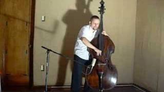 Joscha Oetz, solo contrabass: Don't Get Around Much Anymore