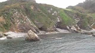 preview picture of video 'Playa de PORMENANDE (El Franco) Asturias'
