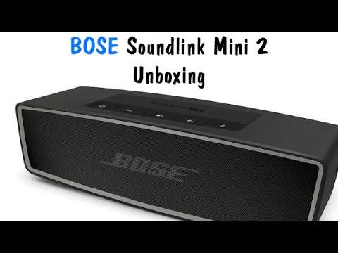 Bose Soundlink Mini 2 Unboxing​​​ | H2TechVideos​​​