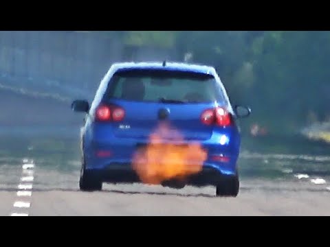 1000HP VW Golf 5 R32 Turbo Acceleration & Sound