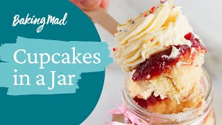 Cupcakes in a jar