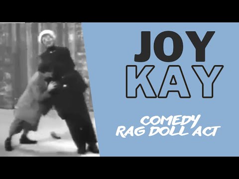 JOY KAY CLOWN | Comedy rag doll act (1963)