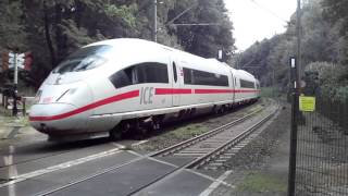Rerouted ICE-3 Highspeed Train at Venlo NL 22.8.2015