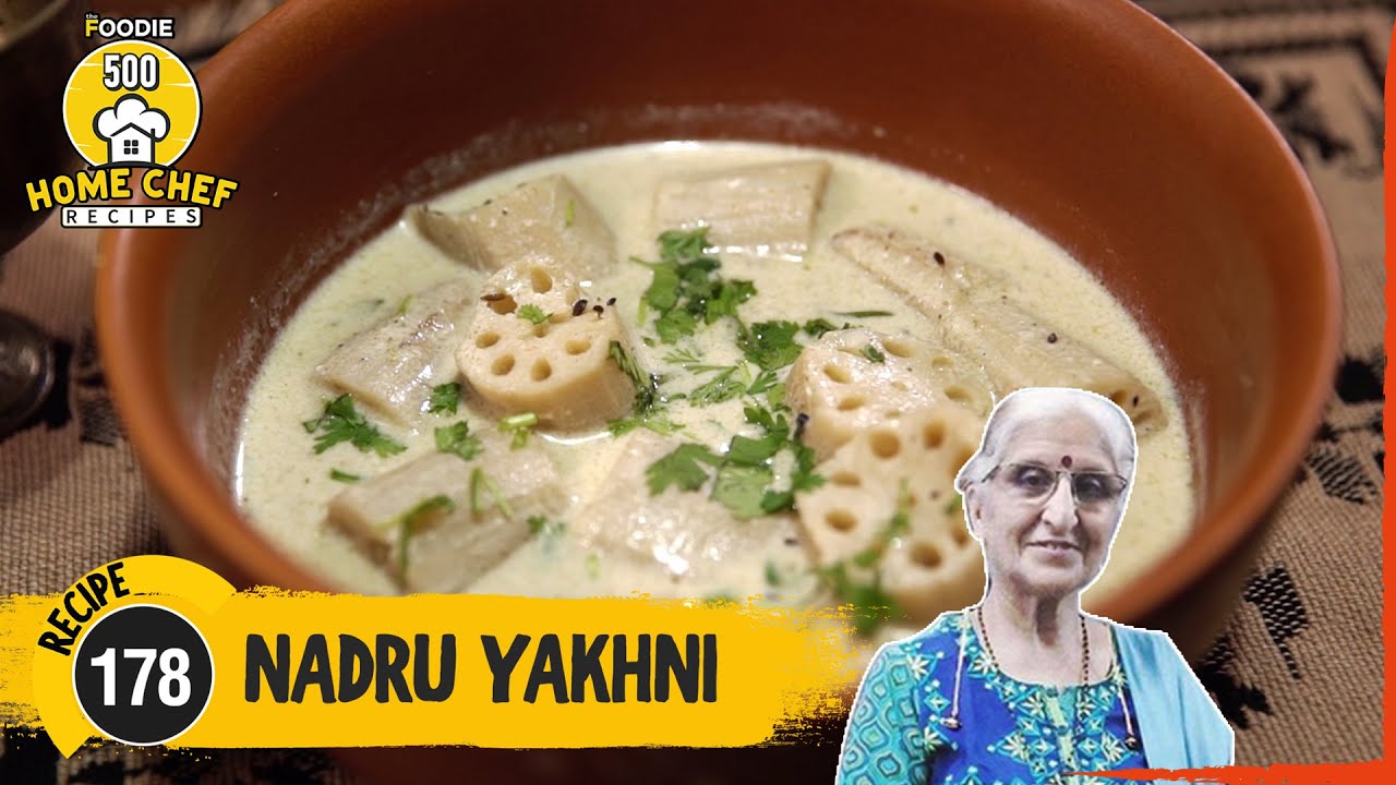 Nadru Yakhni Recipe | How To Make Nadru Yakhni | Kashmiri Lotus Stem Curry | Home Chef Recipe