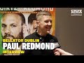 Bellator Dublin: Paul Redmond Relishing Dublin Challenge From Bellator Stalwart Brandon Girtz