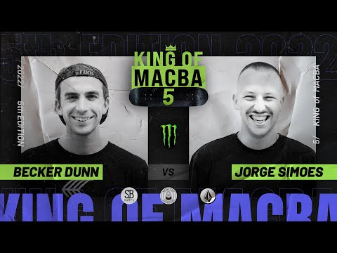 KING OF MACBA 5 - Becker Dunn VS Jorge Simoes - Battle 10