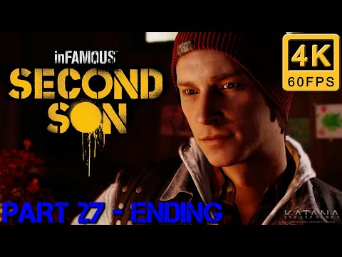 InFamous Second Son Walkthrough | Part 27 | Expert | Expose Augustine [Good Ending]