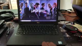 How backlit keyboard power on Dell Latitude Laptop