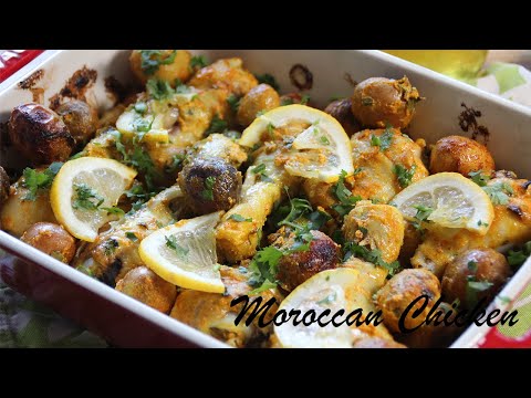 Easy One Pan Moroccan Chicken - Dinner in a Jiffy