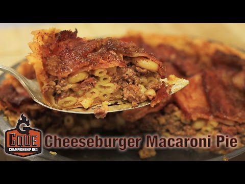 Cheeseburger Macaroni Pie - How to Make Hamburger...