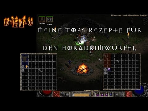 Diablo 2 - MEINE Top 6 Rezepte des Horadrimwürfels, die auch Einsteiger kennen sollten
