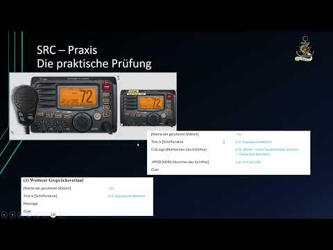 #07 Handling routine calls to a maritime radio station | (SRC practical exam)