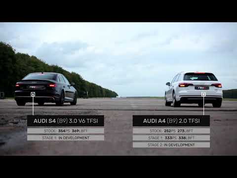 Between Two Cars: Audi A4 2.0TFSI vs Audi S4 V6 3.0TFSI // Revo