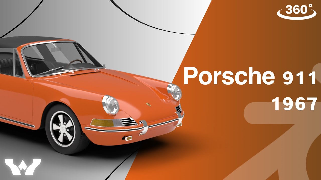 Porsche 911 Targa 1967 3D Model