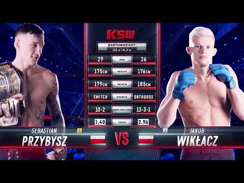 KSW Free Fight: Jakub Wikłacz vs. Sebastian Przybysz 3 | KSW 86