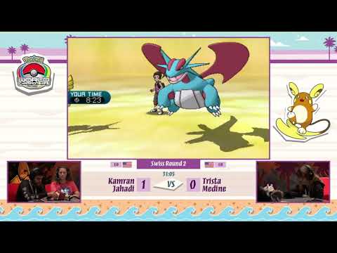 2017 Pokemon World Championships VGC Masters Day 1 - Kamran Jahadi vs Trista Medine - Swiss R2