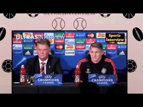 Louis Van Gaal And Bastian Schweinsteiger Press Conference Full - Man Utd 2-1 Wolfsburg