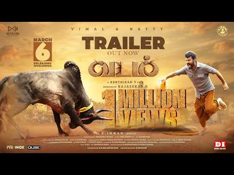 VADAM Official Trailer | Vimal | Natty | D Imman | Sanashka Sri | Kenthiran V