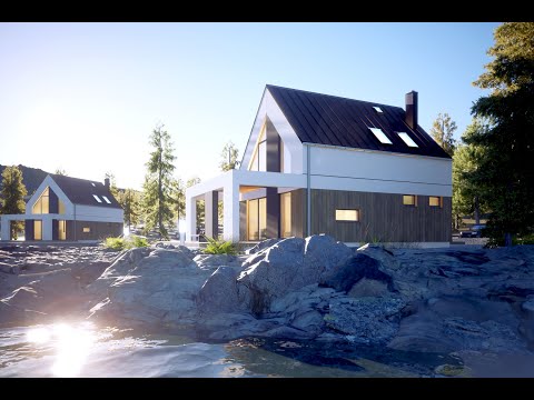 Dom Dla Ciebie - projekt domu AMON II (widok 360) - www.domdlaciebie.com.pl