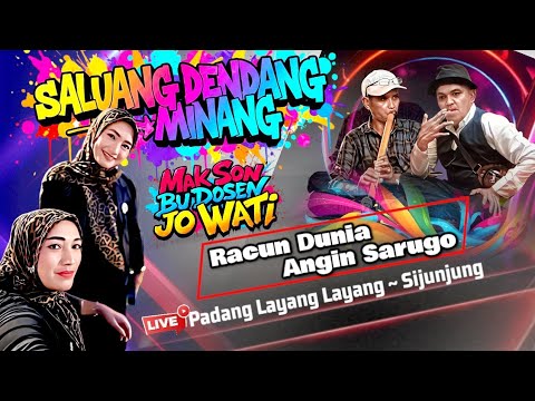Full Hiburan Alek! 😂 Saluang Dendang Gurau Mak Son Vs Bu Dosen Jo Wati – Duo Lagu Rancak