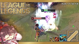【LoL/MID】刑務作業(Solo bot)から抜け出した。midの風が気持ちいい。私はジン。【ゆっくり実況】