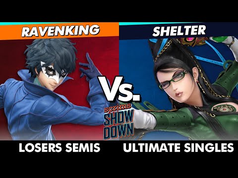Scrims Showdown 80 Losers Semis - Ravenking (Joker) Vs. Shelter (Bayonetta) SSBU Ultimate Tournament