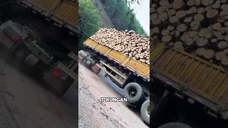 Download lagu DETIK - DETIK TRUK BERMUATAN KAYU INI TERGULING SAAT MELEWATI TIKUNGAN YANG CURAM #shorts mp3 Download lagu DETIK - DETIK TRUK BERMUATAN KAYU INI TERGULING SAAT MELEWATI TIKUNGAN YANG CURAM #shorts mp3