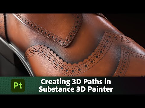 Creating 3D Paths in Substance 3D Painter | Adobe Substance 3D