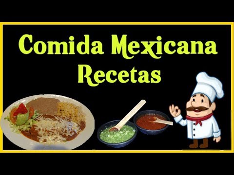 Comida mexicana recetas, comid Video