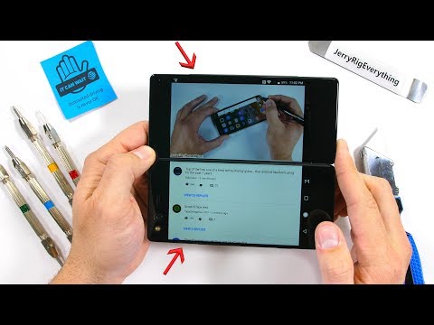 A DUAL SCREEN Smart Phone?! - Durability Test