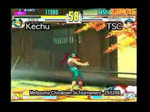 3S (15) - Kechu (Ibuki) vs. TSC (Makoto)