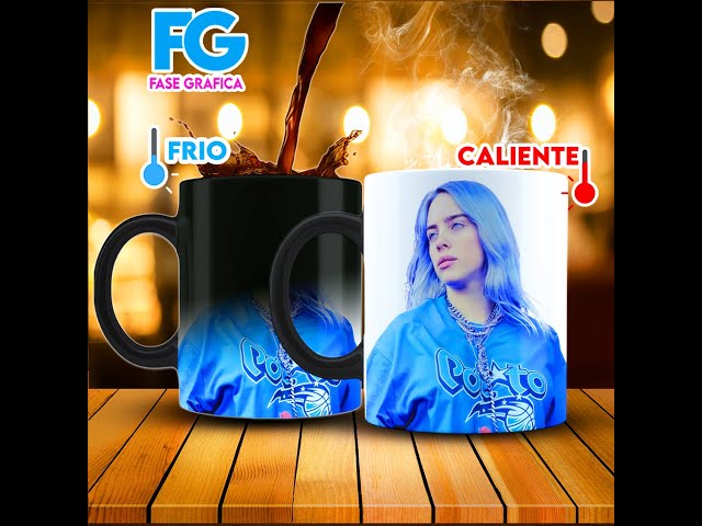 Vídeo relacionado con C&P Taza magica mapa del amor donde empezo todo, personalizada con tu ubicacion favorita, 350 ML (CORAZON BLANCO Y NEGRO)