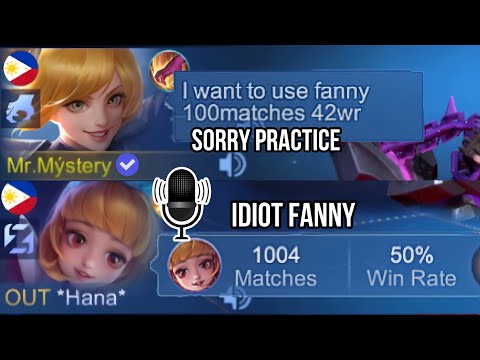 2X MANIAC! PRANK FAKE WR FANNY [part 2] SOLO RANK GAME - MLBB