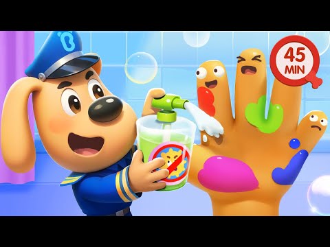 Wash Hands Before Eating | Healthy Habits | Safety Rules for Kids | Sheriff Labrador
