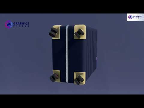 Realistic Luggage 3D Modeling and CGI Rendering