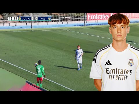 Gabri Valero vs Trival Valderas | Real Madrid Juvenil A