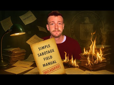 The CIA's Secret Manual To Suck At Your Job | King Trout