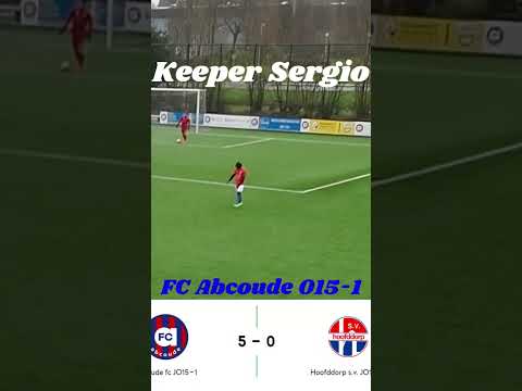 #ShortsKeeper  Sergio FC Abcoude 01 Apr 23 FC Abcoude O15-1 - Hoofddorp O15-2 (5-0) CleanSheet