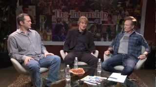 Google Play presents: Vince Vaughn and Owen Wilson debut The Internship trailer, with Conan O'Brien