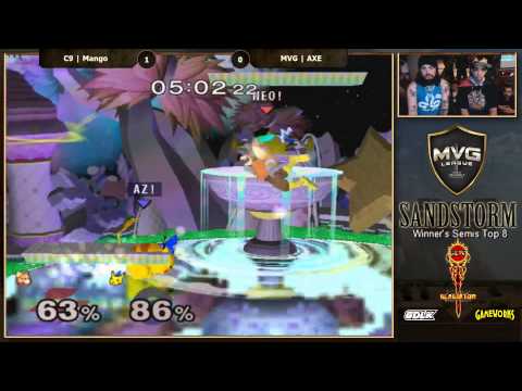 MVG Sandstorm: Top 8 Singles WS - C9 | Mango (Fox) vs. MVG | AXE (Pikachu)